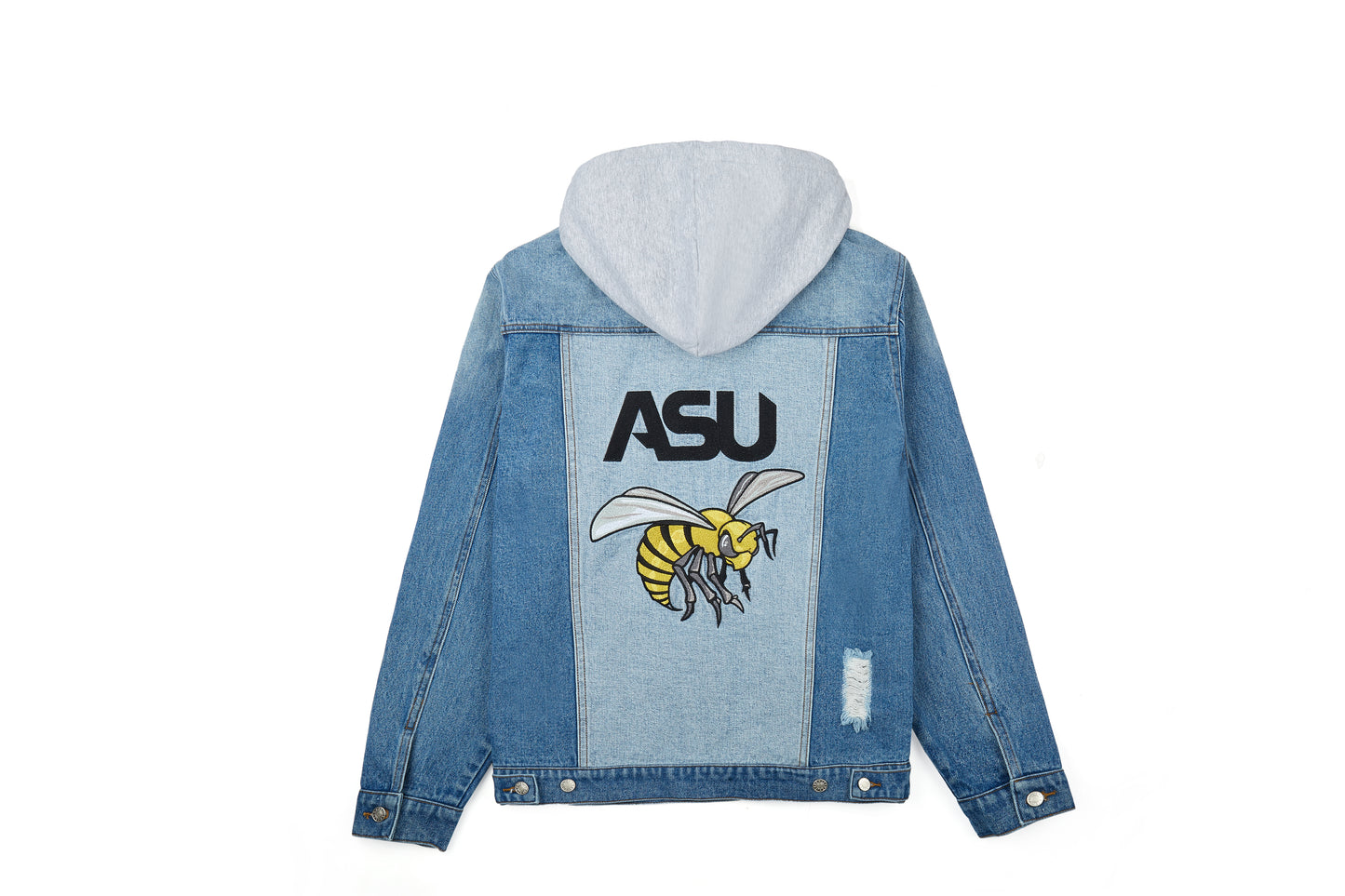 Alabama State University BLUE Denim Jacket-Unisex Adults