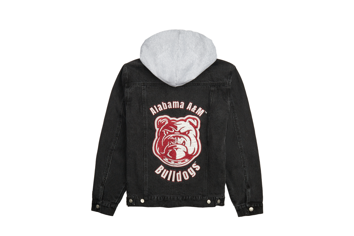 Alabama A&M BLACK Denim Jacket-Unisex Adults