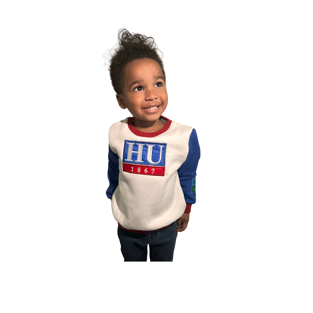 Howard HU Youth Crewneck HBCU Legacy Fashion