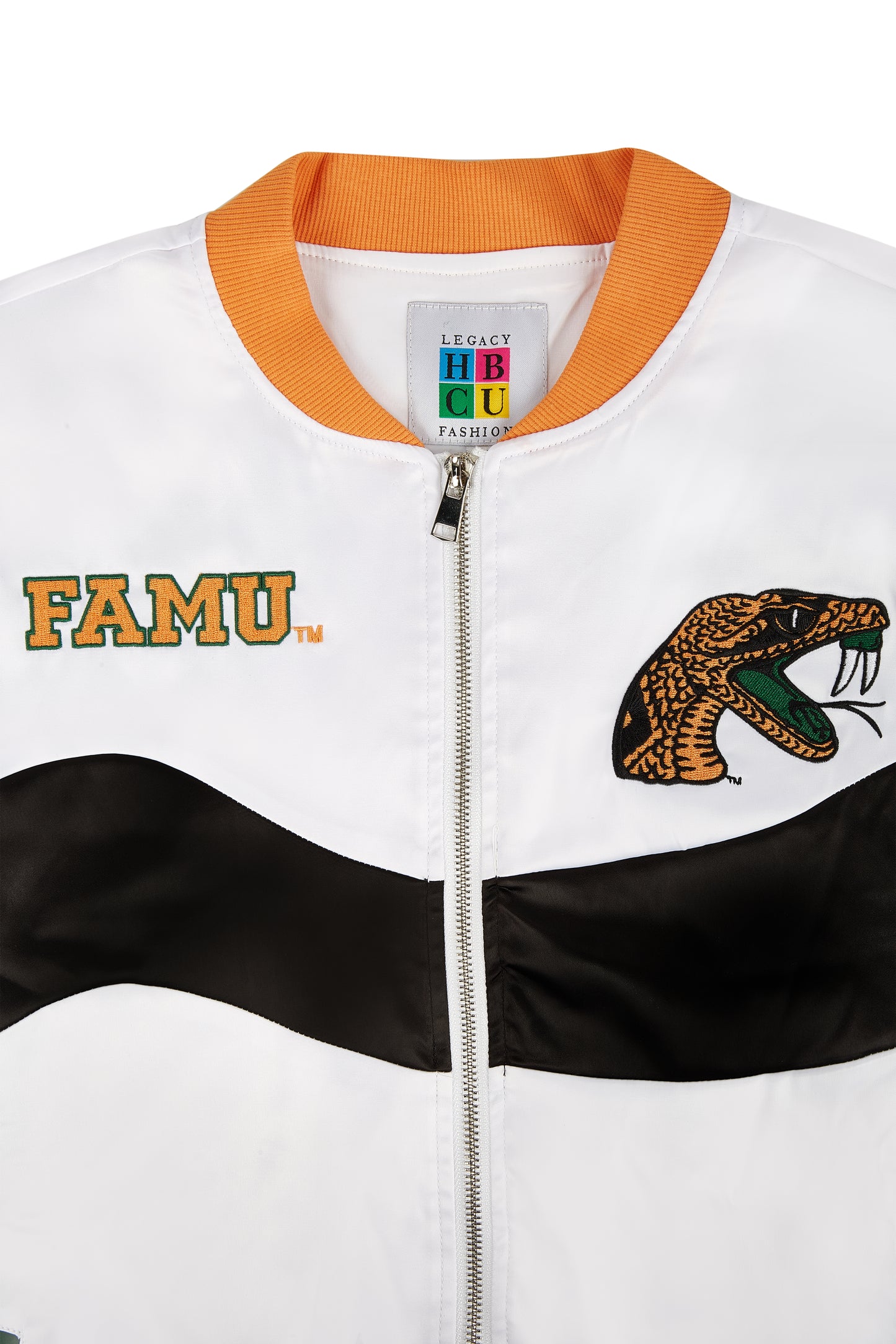 FAMU Rattler Satin Bomber Jacket