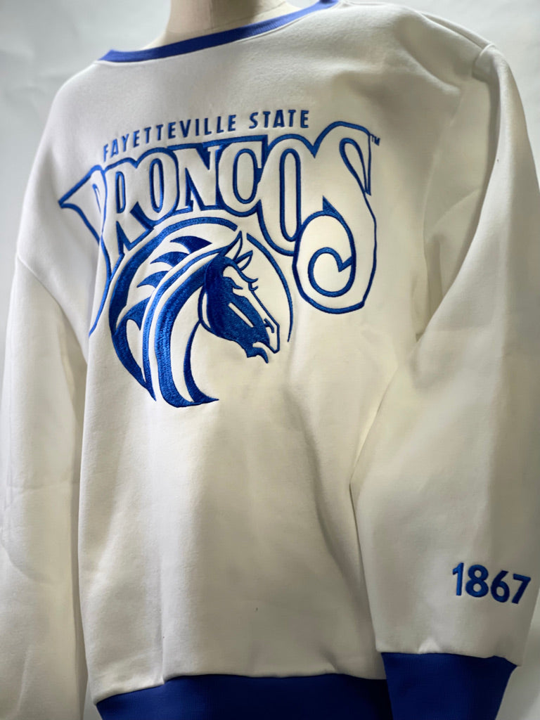 Fayetteville Broncos Youth Crewneck