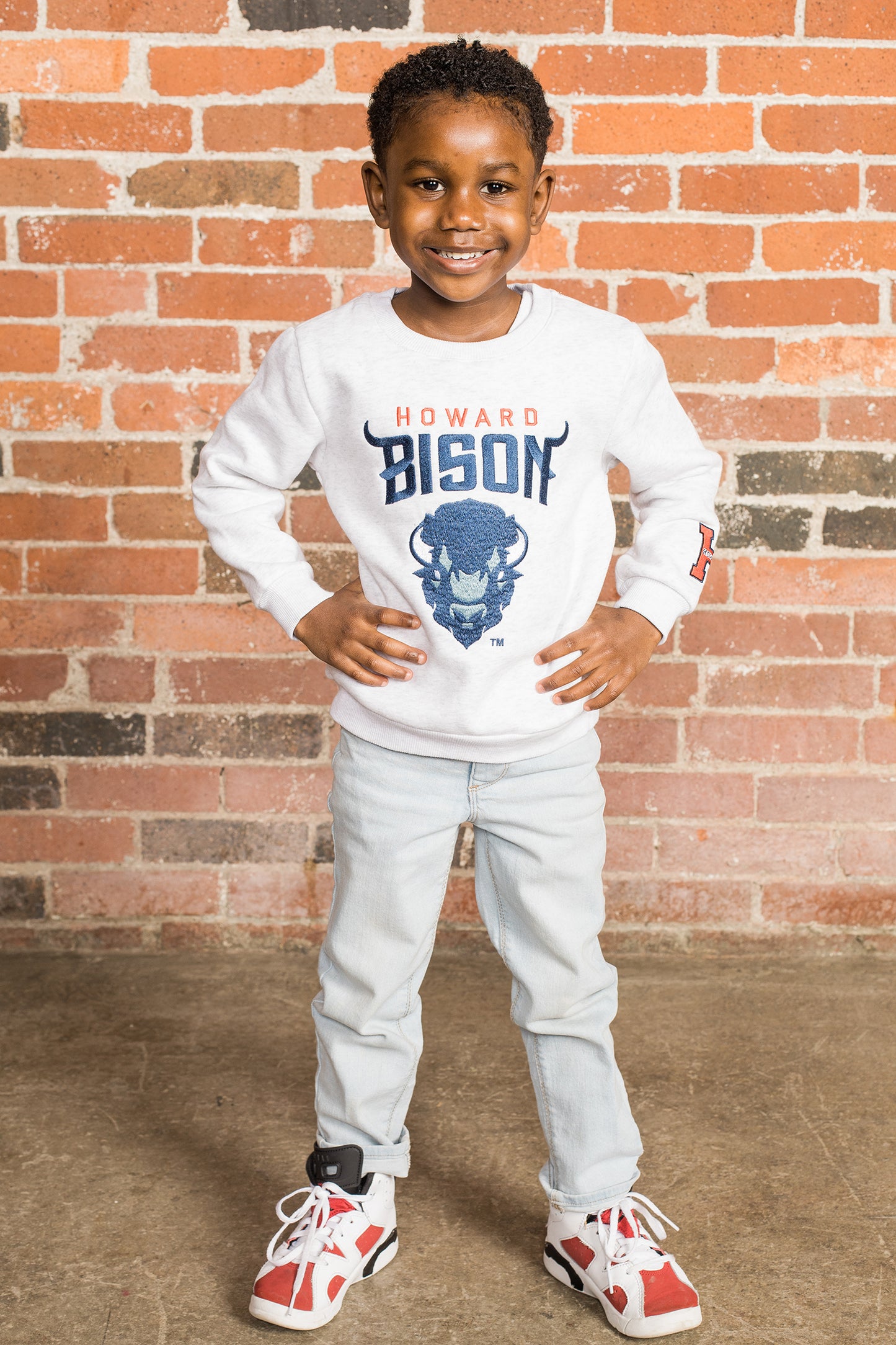 Howard Bison Youth Crewneck