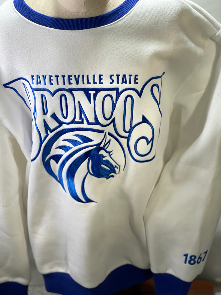 Fayetteville Broncos Youth Crewneck
