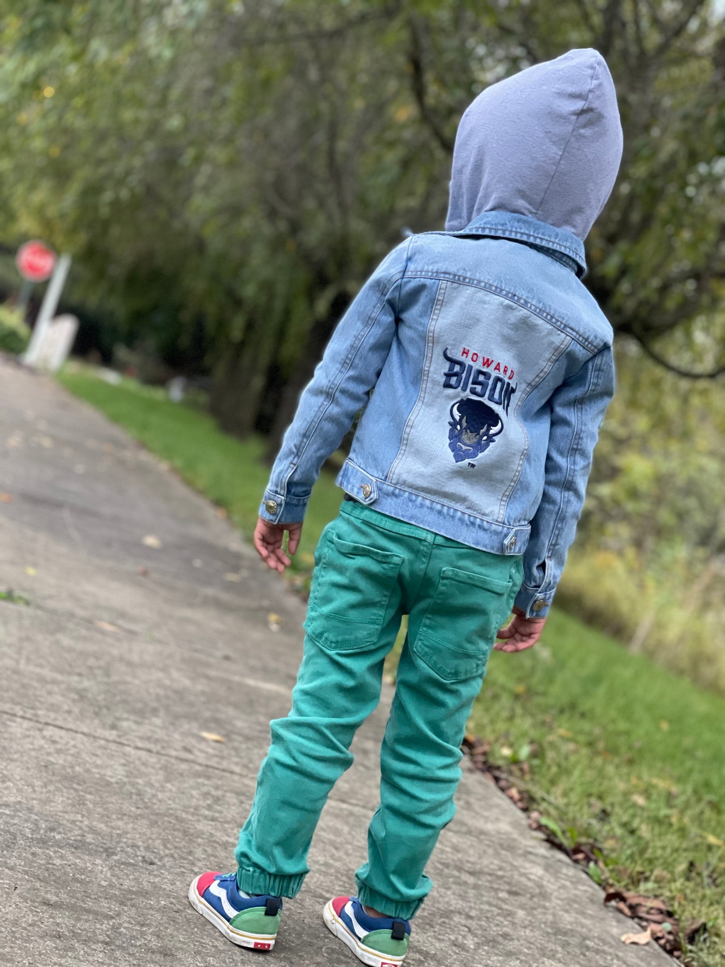 Howard Bison Youth Denim Jacket