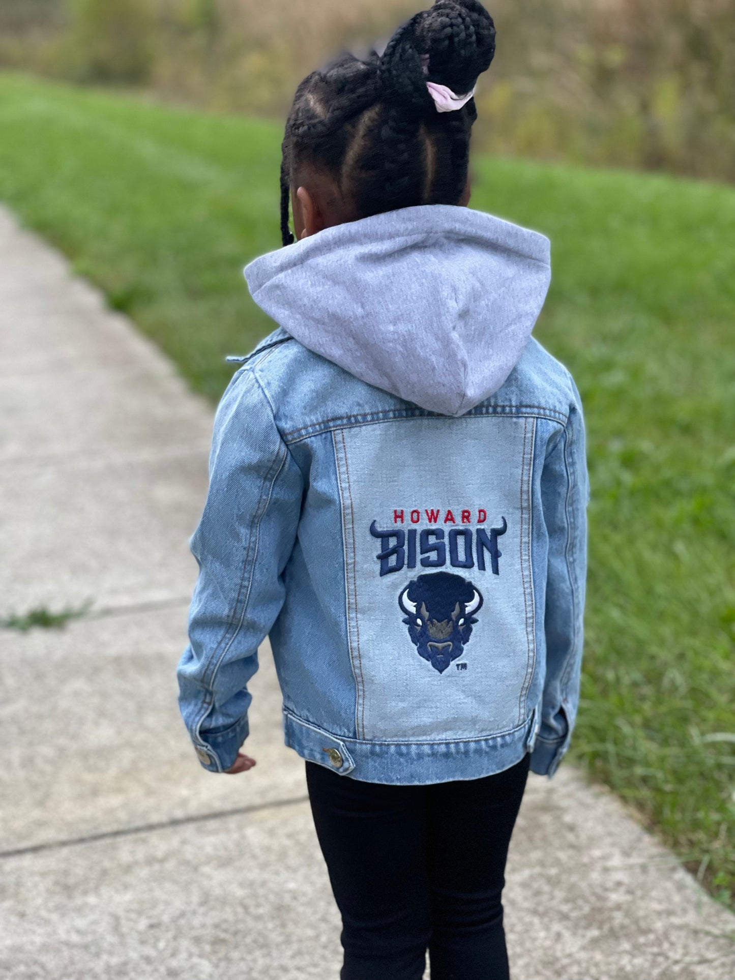 Howard Bison Youth Denim Jacket