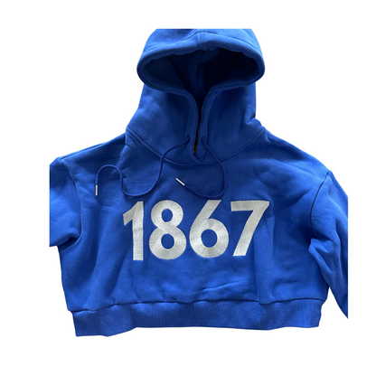 1867 Cropped Hoodie