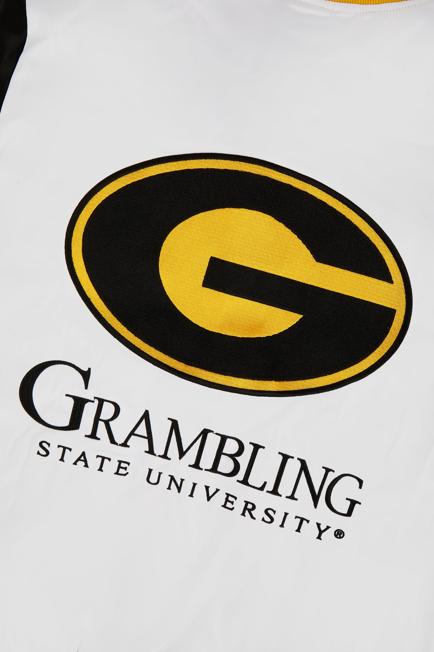 Grambling Satin Bomber Jacket - Unisex Adult