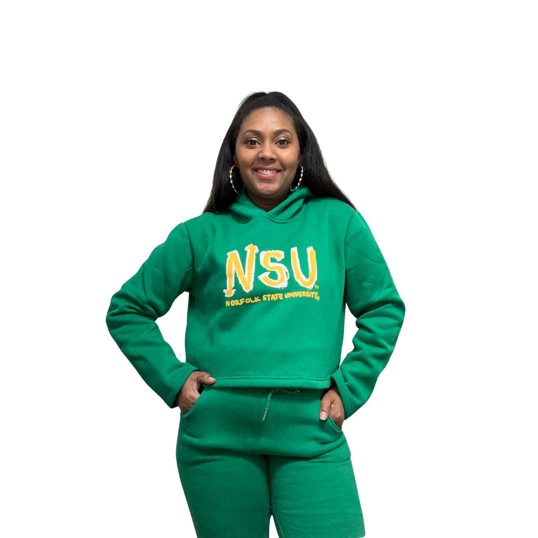 Norfolk State Ladies Flare Sweatsuit