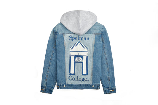 Spelman College - Ladies Blue Denim Jacket