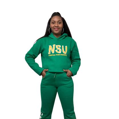 Norfolk State Ladies Flare Sweatsuit