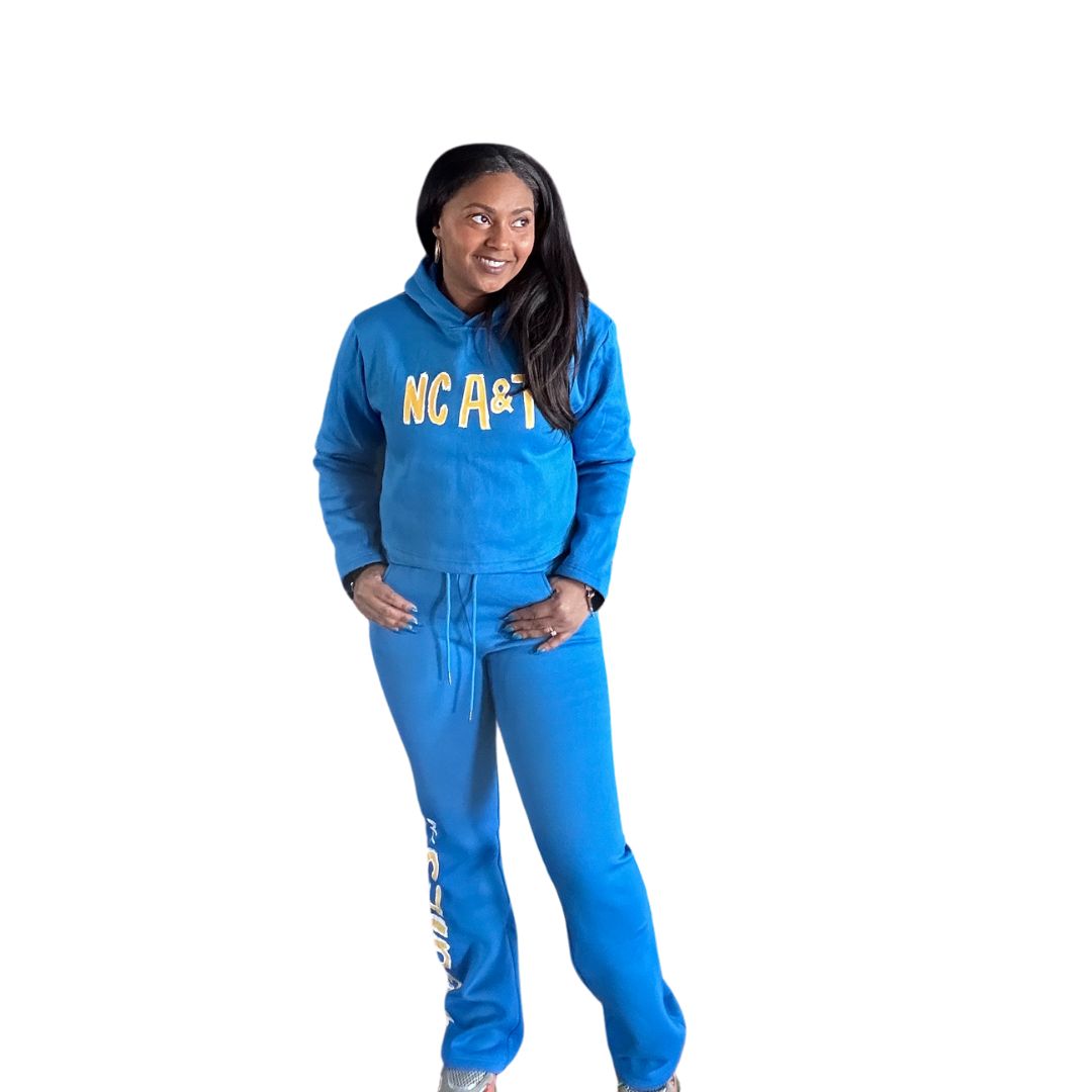 Aggie Ladies Flare Sweatsuit