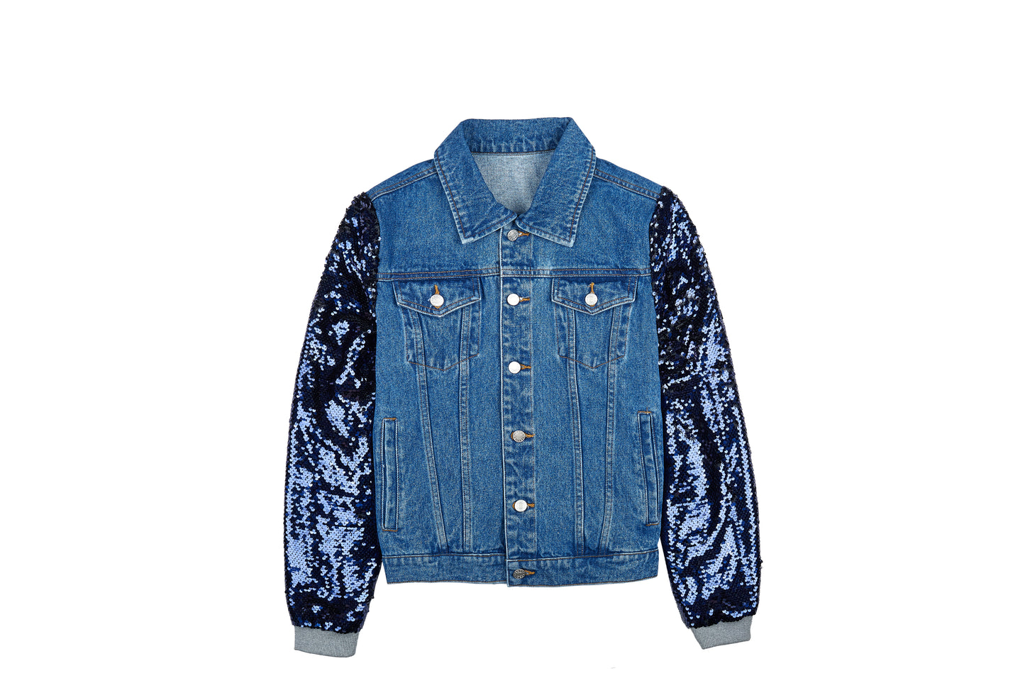 Jackson State University Sequin Denim Jacket (Girls)