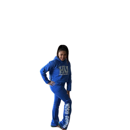 Howard Bison Ladies Flare Sweatsuit