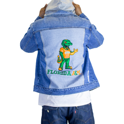 FAMU Rattler Adult Denim Jacket