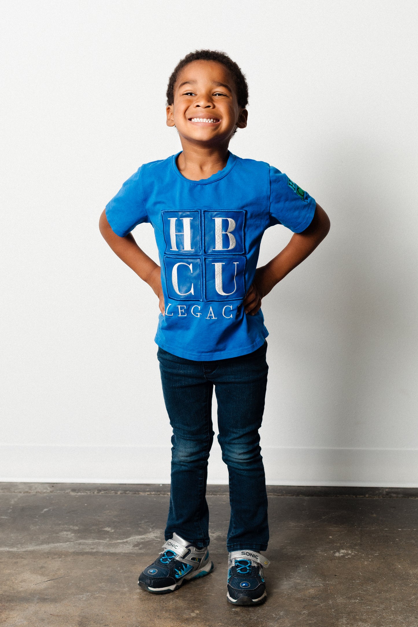 HBCU Legacy Youth T-Shirts - Blue & White
