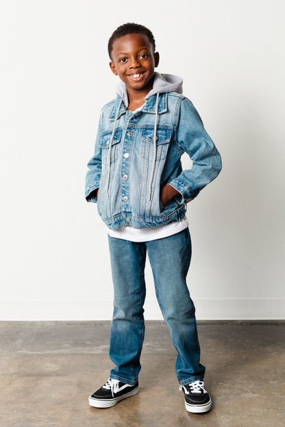 Aggie Born, Aggie Bred - Blue Youth Denim Jacket