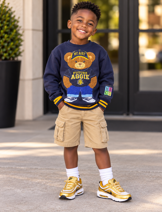 NC A&T Future Aggie Kids Crewneck Sweatshirt