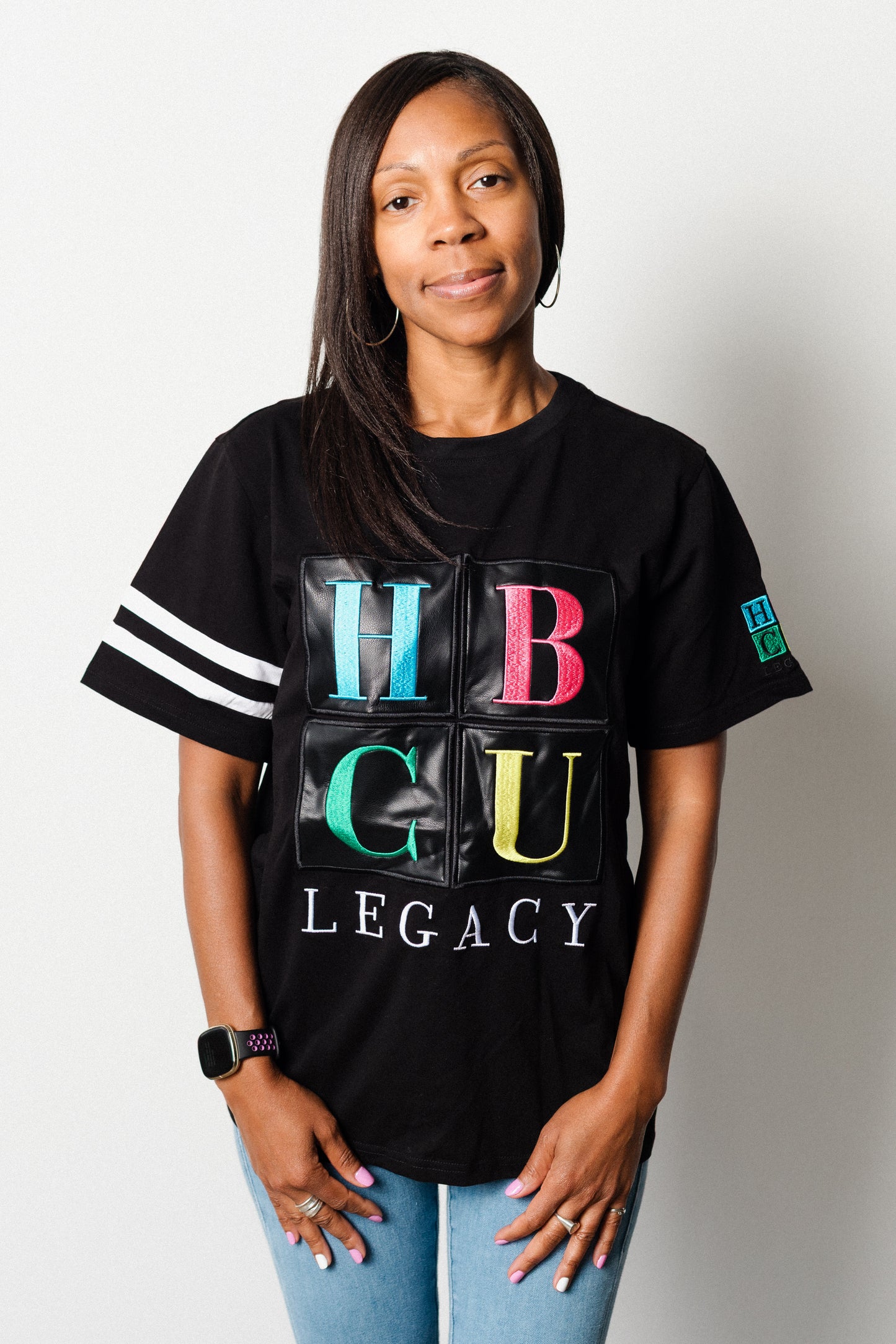 HBCU Legacy Adult T-Shirts (Color on Black)