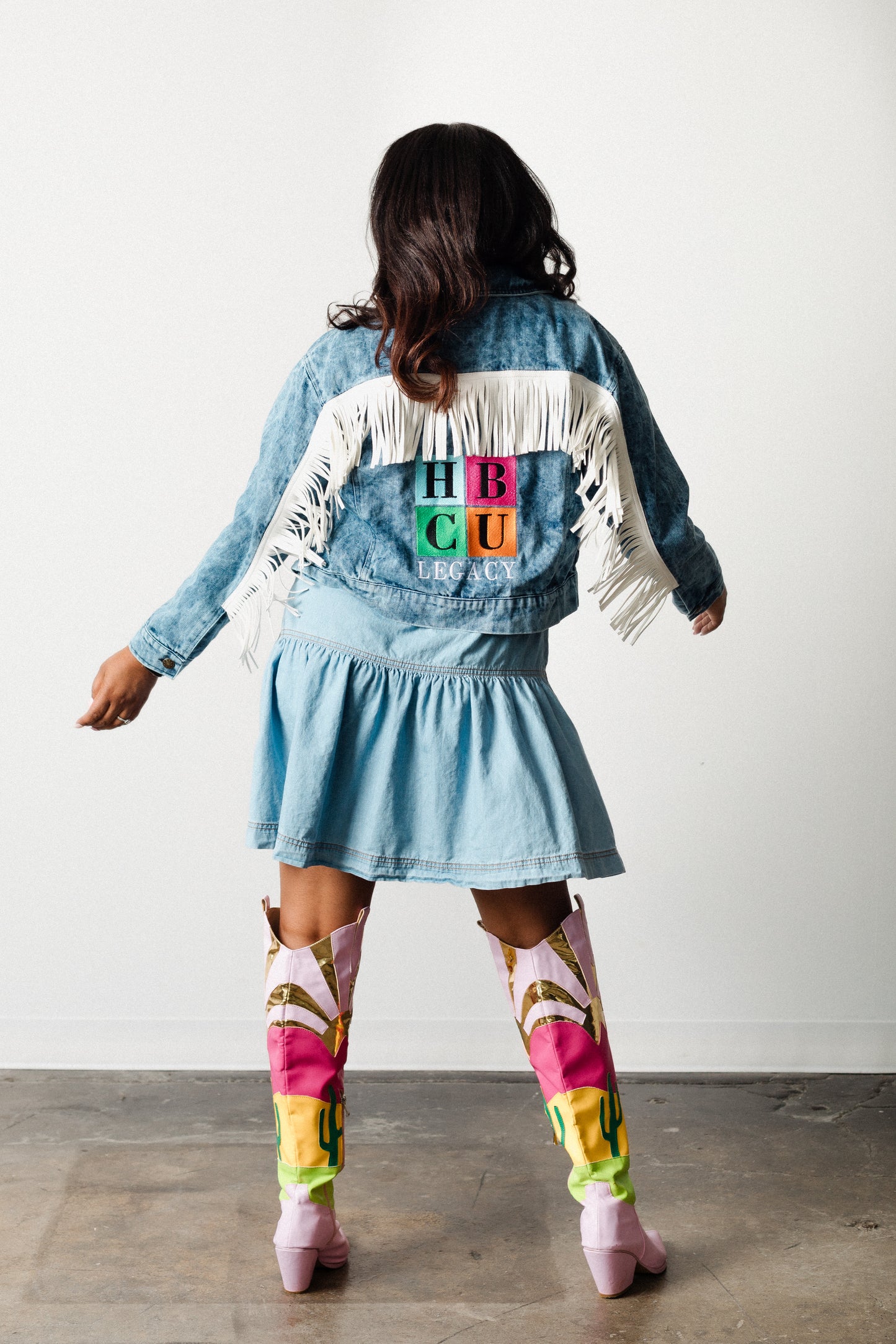 HBCU Legacy Cowgirl Denim Jacket