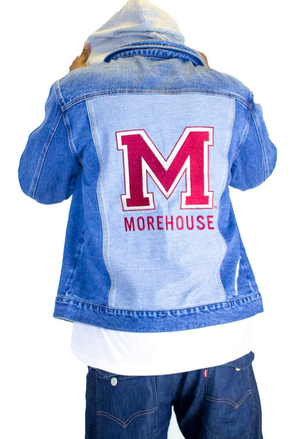 Morehouse Tigers Adult Denim Jacket