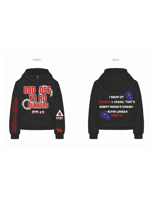 DST “Bad DST Yard Runners” Windbreaker Jacket ❤️🐘
