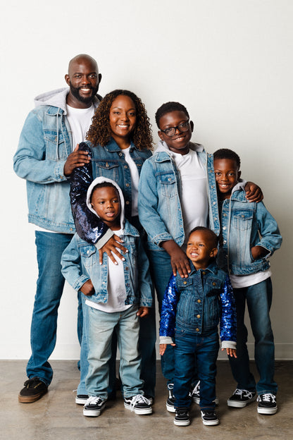 Jackson State University - BLUE Adult Denim Jacket
