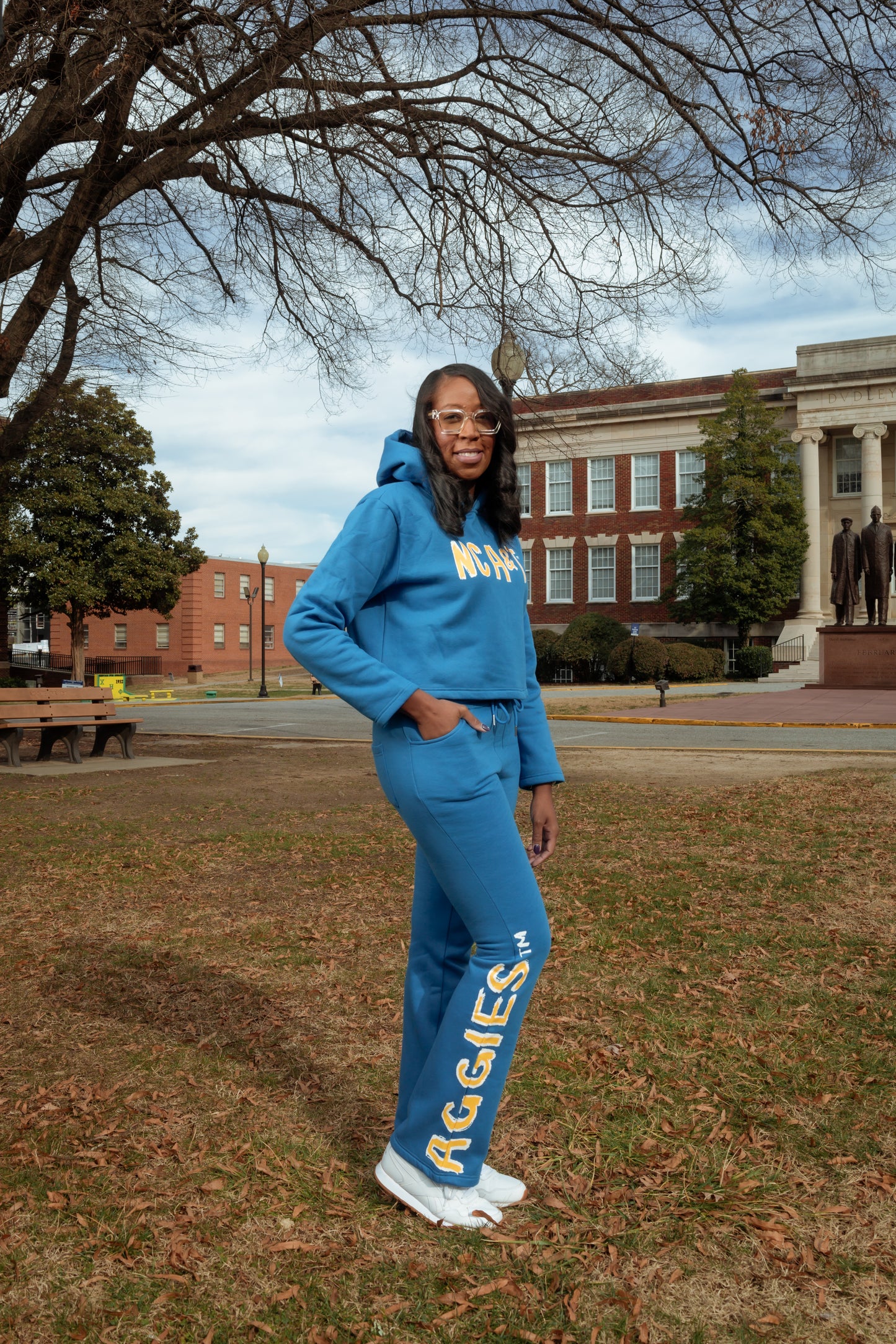 Aggie Ladies Flare Sweatsuit