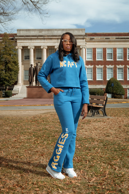 Aggie Ladies Flare Sweatsuit