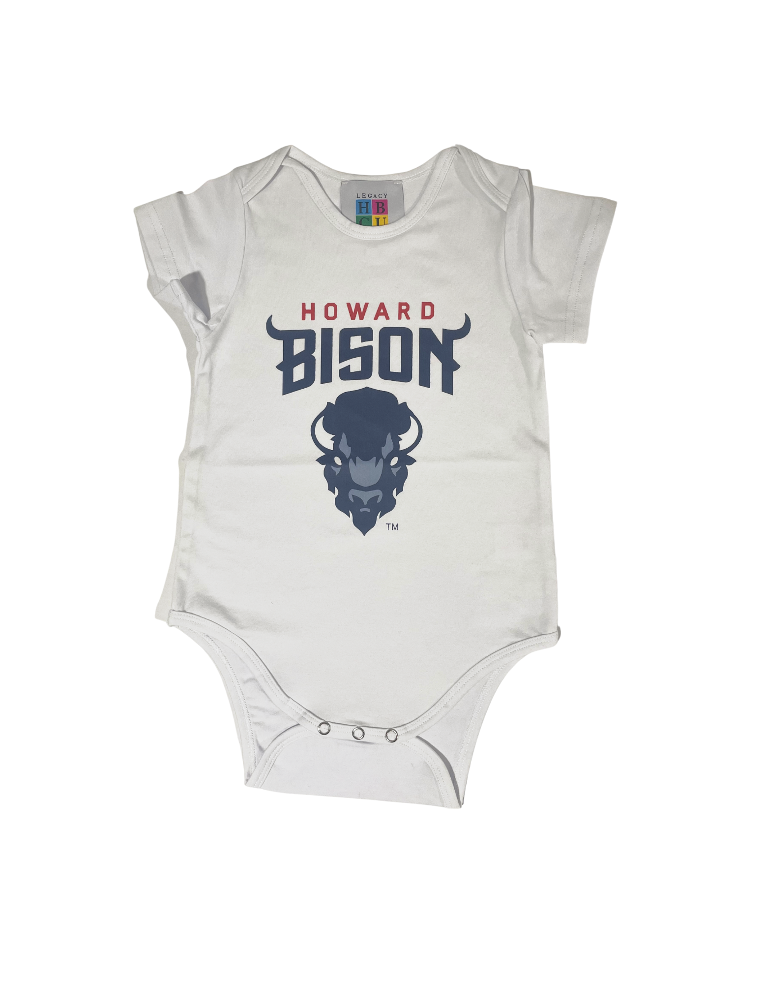Howard Bison Baby Onesie