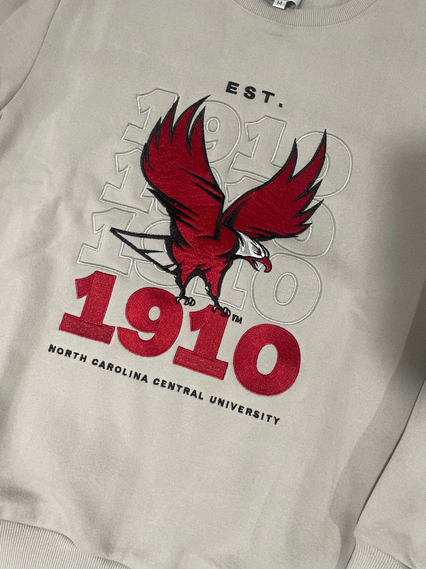 1910 NCCU Eagle Adult Crewneck