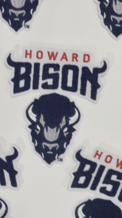 Howard Bison Sew-on Patches