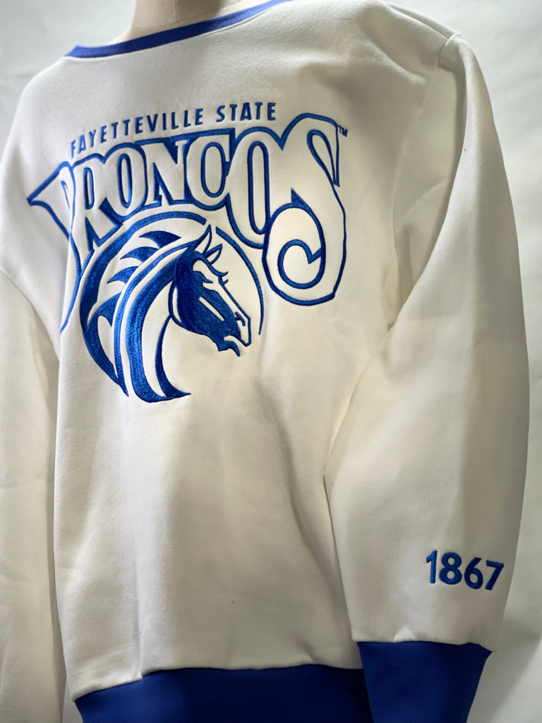 Fayetteville State Broncos Crewneck Sweatshirt (Adults)
