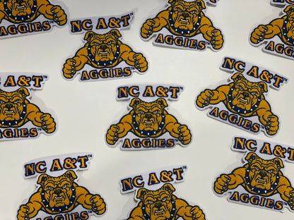 NC A&T Aggie Sew-on patches