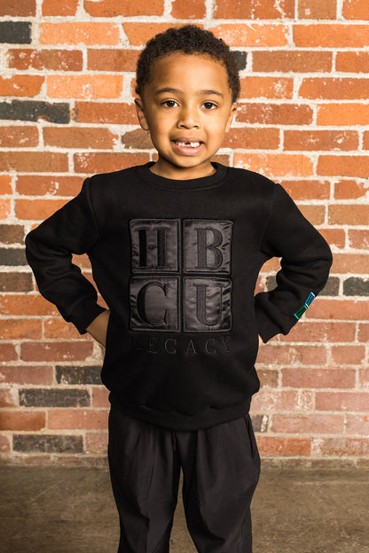 HBCU Legacy Youth  Crewneck - Color on Black