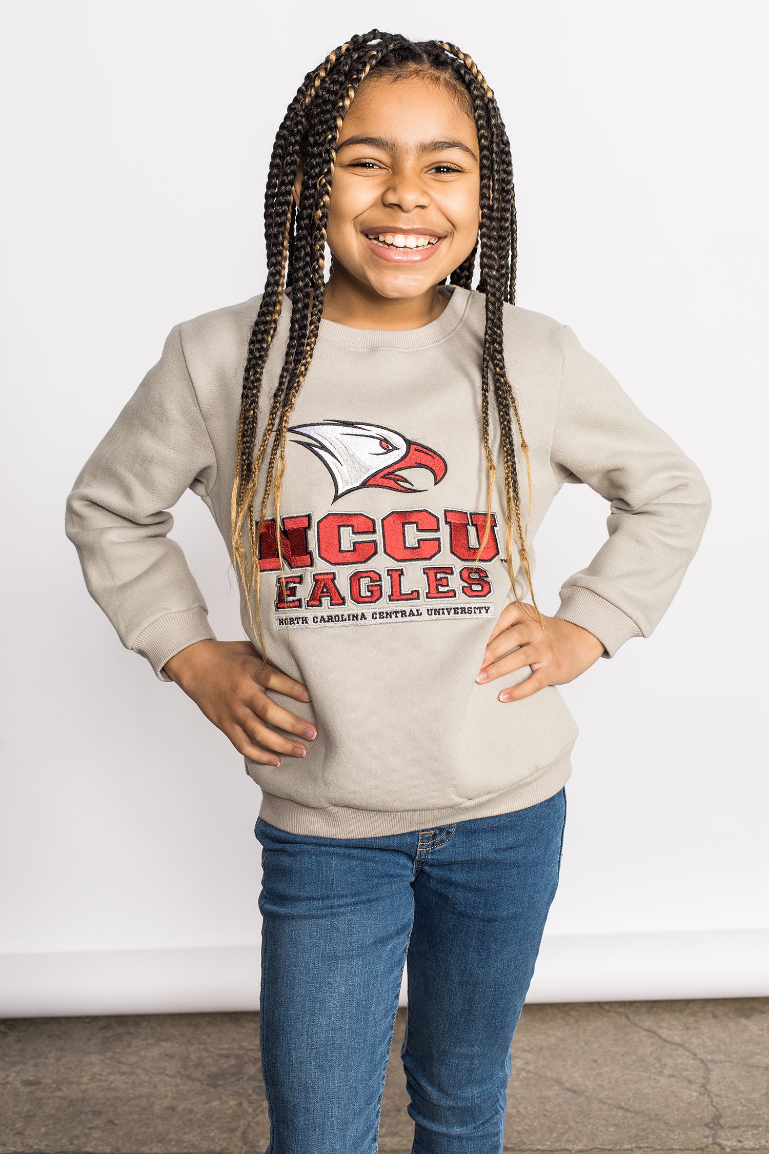 NCCU Eagle Crewneck Sweatshirt (Kids)