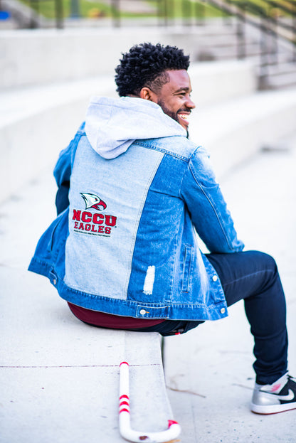 NCCU Eagle Men's Denim Jackets