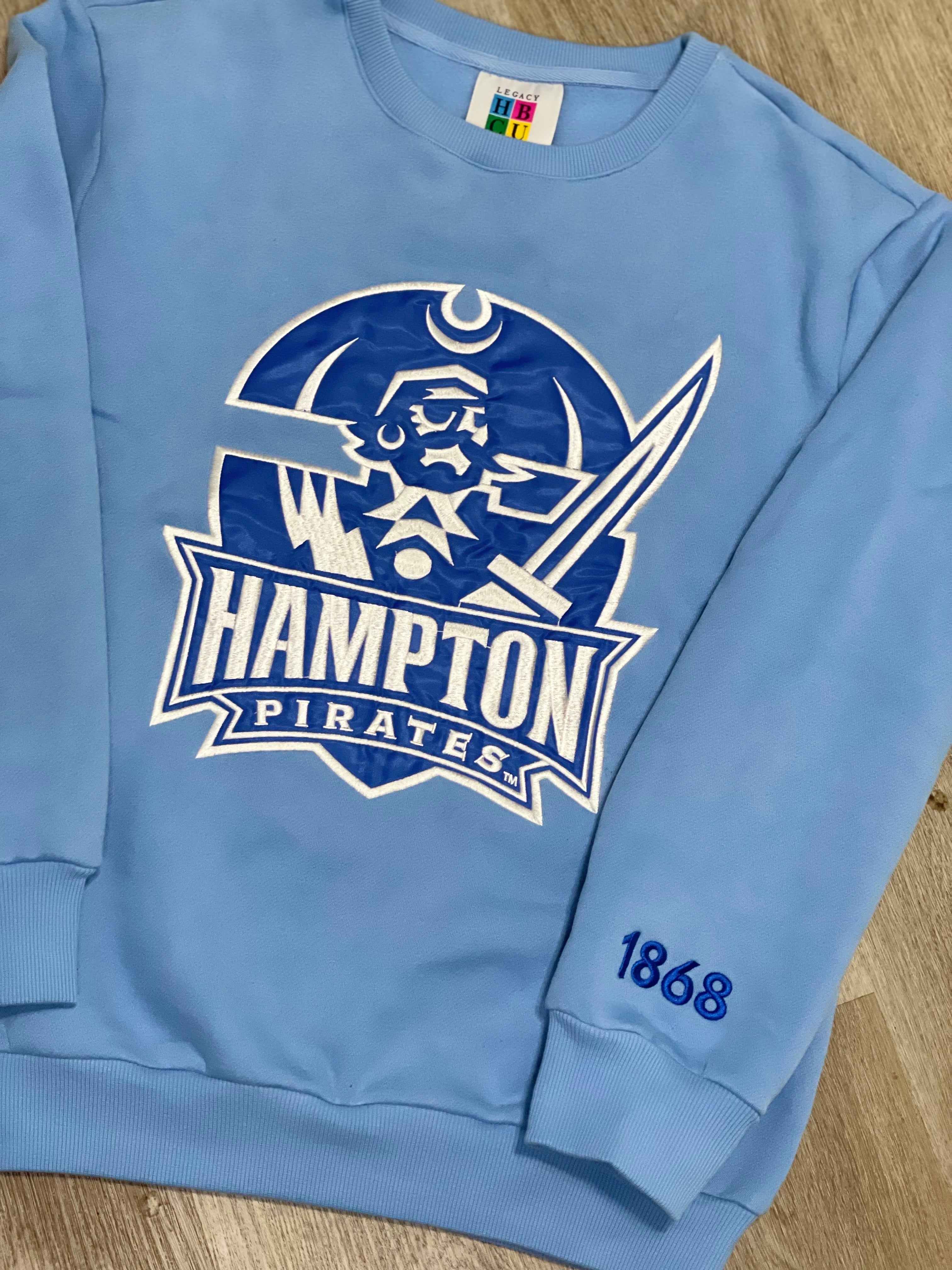 Hampton Pirates Crewneck Sweatshirt (Unisex Adults)