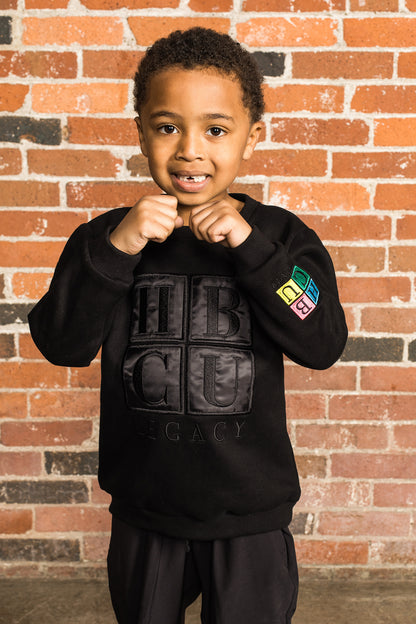 HBCU Legacy Youth  Crewneck - Color on Black